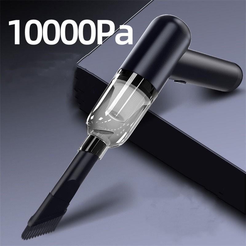 

Беспроводной автомобильный пылесос, бытовой пылесос, большой всасывающий ручной мини-автомобильный пылесос высокой мощности чёрный