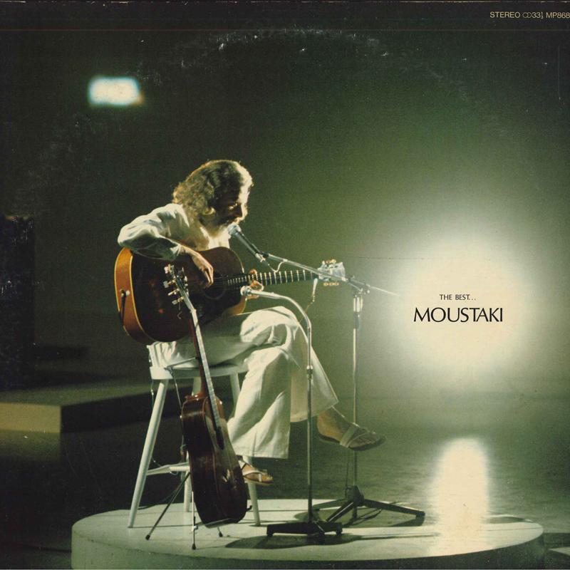 

LP Record GEORGES MOUSTAKI - Best...Moustaki MP86856 POLYDOR Japan Pop Used