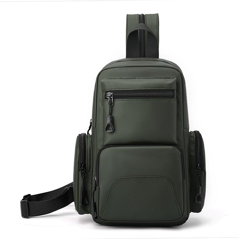 Adjustable Strap Chest Bag, Multi-functional Backpack, Sports Bag, Backpack, Zipper Anti-theft Pocket, Suitable for Daily Commut
