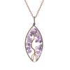 Temu Valence Handcrafted Tree of Life Leaf Necklace N03