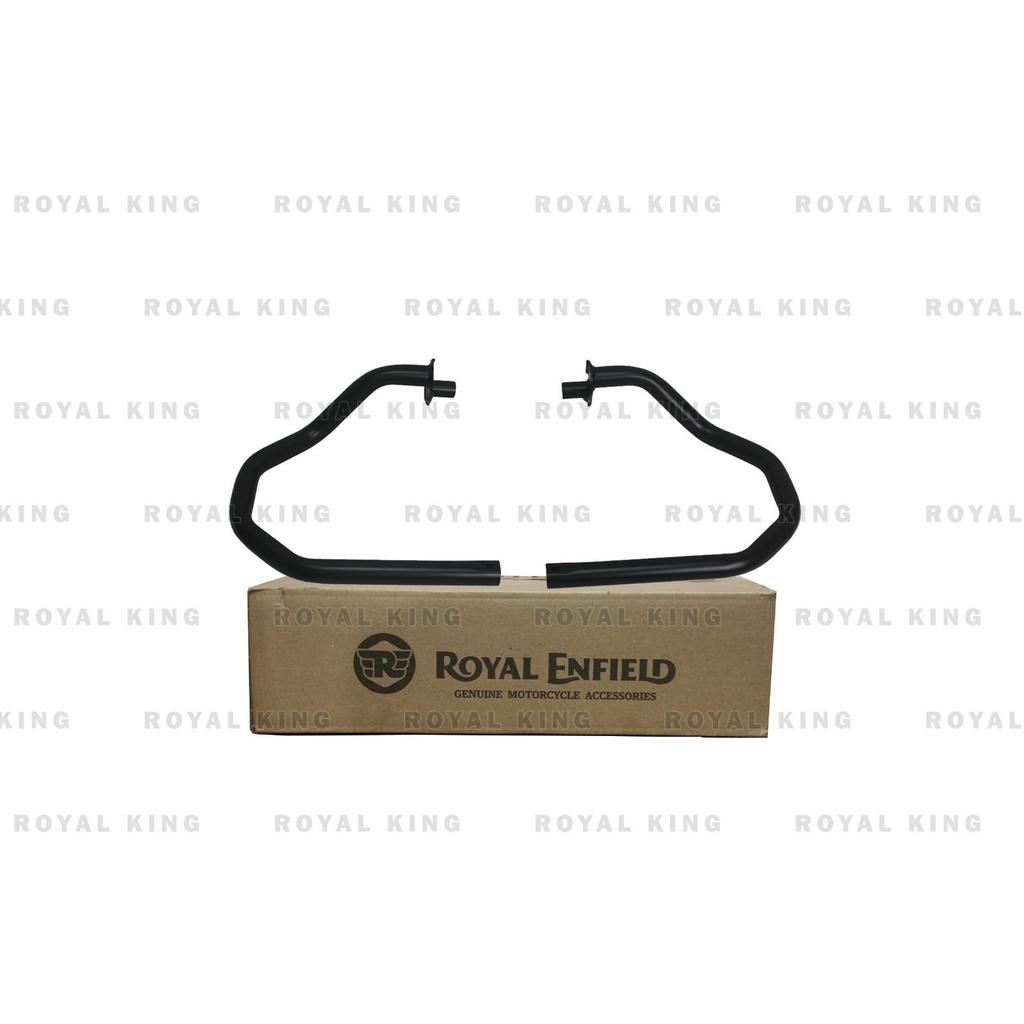 Black Octagon Engine Guard "Pair For Royal Enfield Hunter 350"