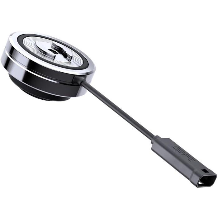 SP CONNECT Charging Anti-Vibration Module Chrome Finish | Motorcycle Phone Holder | Charging Compatible | 52828 Silver. SPC+