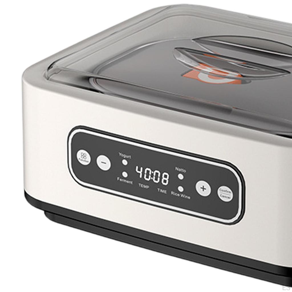 Electric Yogurt Maker Constant Temperature Heating Multifunctional Gift Home DIY Easy to Use