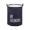 Organizer Container For Toys Laundry Basket 40X50 Cm Navy Blue Trunk