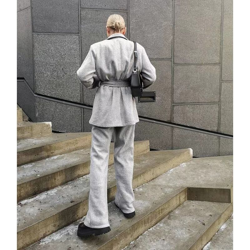 Fashion Style New Arrival Fashion Suit Tops Pants Stylish Two-piece Set Top and Trousers Suit