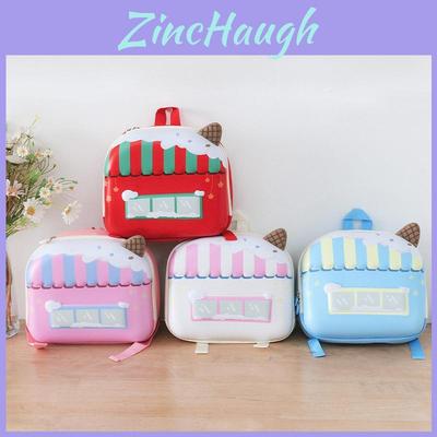 Kids School Backpack With Cartoon Pattern And Oxford Fabric For Kindergarten Boys And Girls