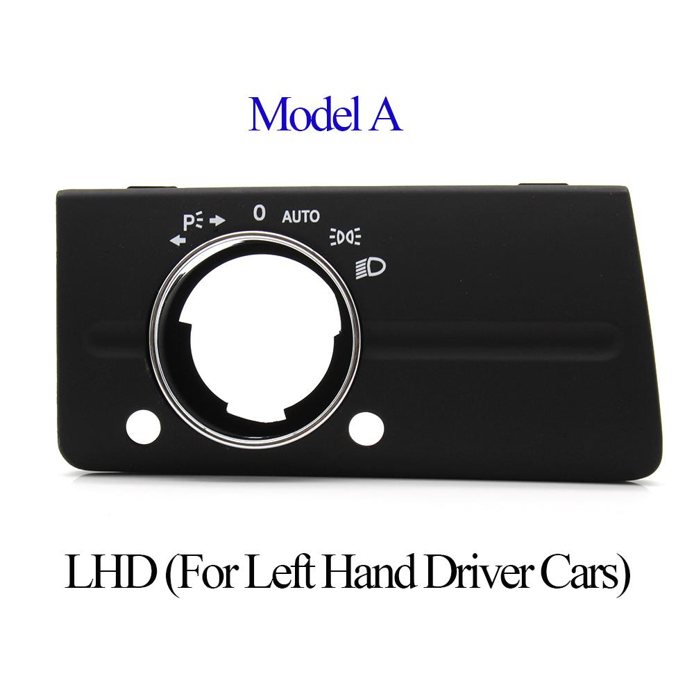 LHD Auto Front Dashboard Scheinwerfer Schalter Abdeckung Panel Trim Ersatz Für Mercedes Benz W211 E Klasse E320 E350 E550