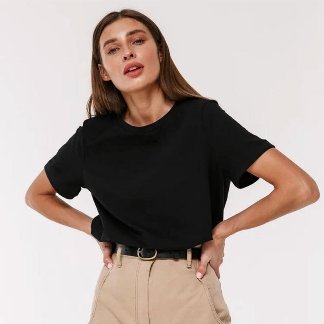 Летняя женская футболка — фото 8