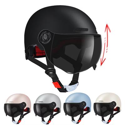 Motorcycle Helmet for Men Women Classic Retro Scooter Half Helmet Ultralight Cycling Helmet MTB Bike Bicycle Motorcycle Helmet