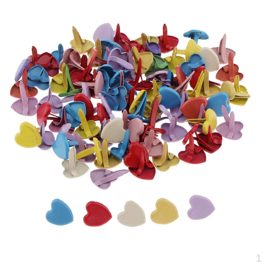 Fasteners, Multi Color 6 Styles to Select