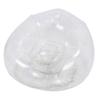 Inflatable Chair Comfortable Relaxing Transparent Ergonomic Space Saving PVC Blow Up Couch Chair