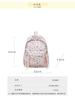 Schoolbag Korean version cartoon bow kitten backpack female college style student schoolbag cute print casual versatile backpack
