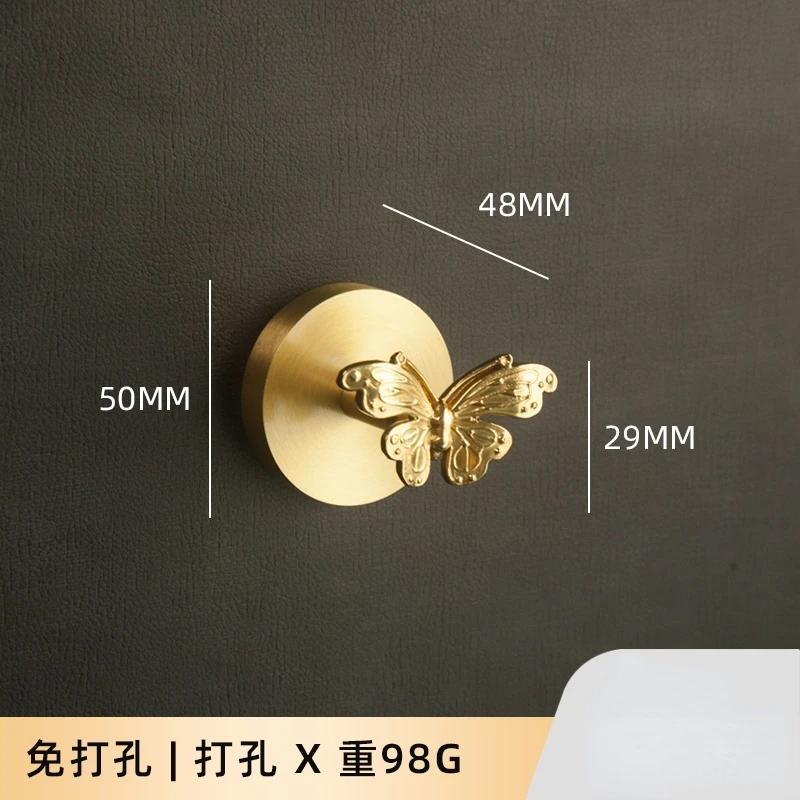 

light luxury brass wall hooks animal vintage creative art clothes wall hooks bathroom gold home innovative accessories