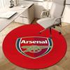 1 st A-Arsenal Tryck Rund Matta Stol Rund Matta Lämplig för Sovrum Vardagsrum Heminredningsmatta