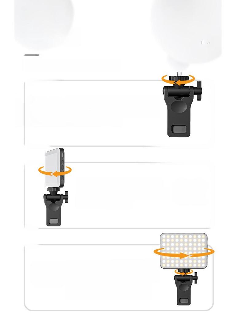 Lumină Inelară pentru Selfie și Conferințe Video pentru Telefon/Tabletă