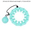 Weighted Fit Exercise Circle Infinity Fitness Hoop With Detachable Knots For Adults Children Weight Loss And Exercise