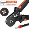 Tubular Terminal Crimping Pliers HSC8 6-4A Crimper Wire Mini Ferrule Crimper Tools Household Electrical Kit With Box
