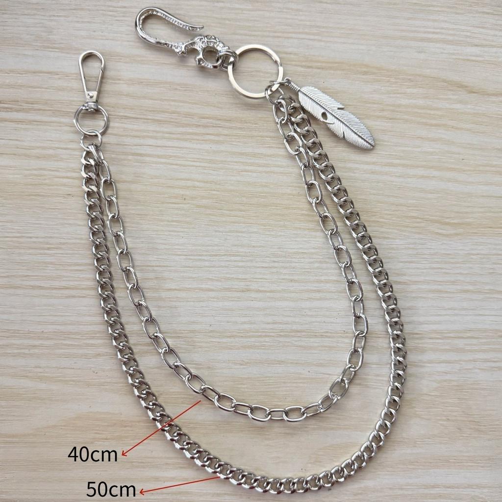 European and American Jewelry Exaggerated Chain Waist Chain Punk Pendant Trouser Chain Pendant