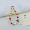 Original Hand-Painted Dopamine Beaded Phone Chain with Anti-Lost CCD Camera Pendant