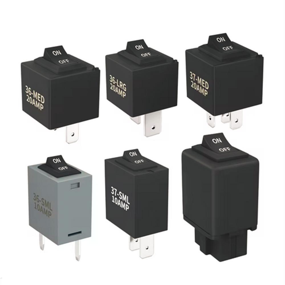 6pcs 12V Fuel Pump Relay Kit Relay Switch Kit Fuel Pump Relay Tester