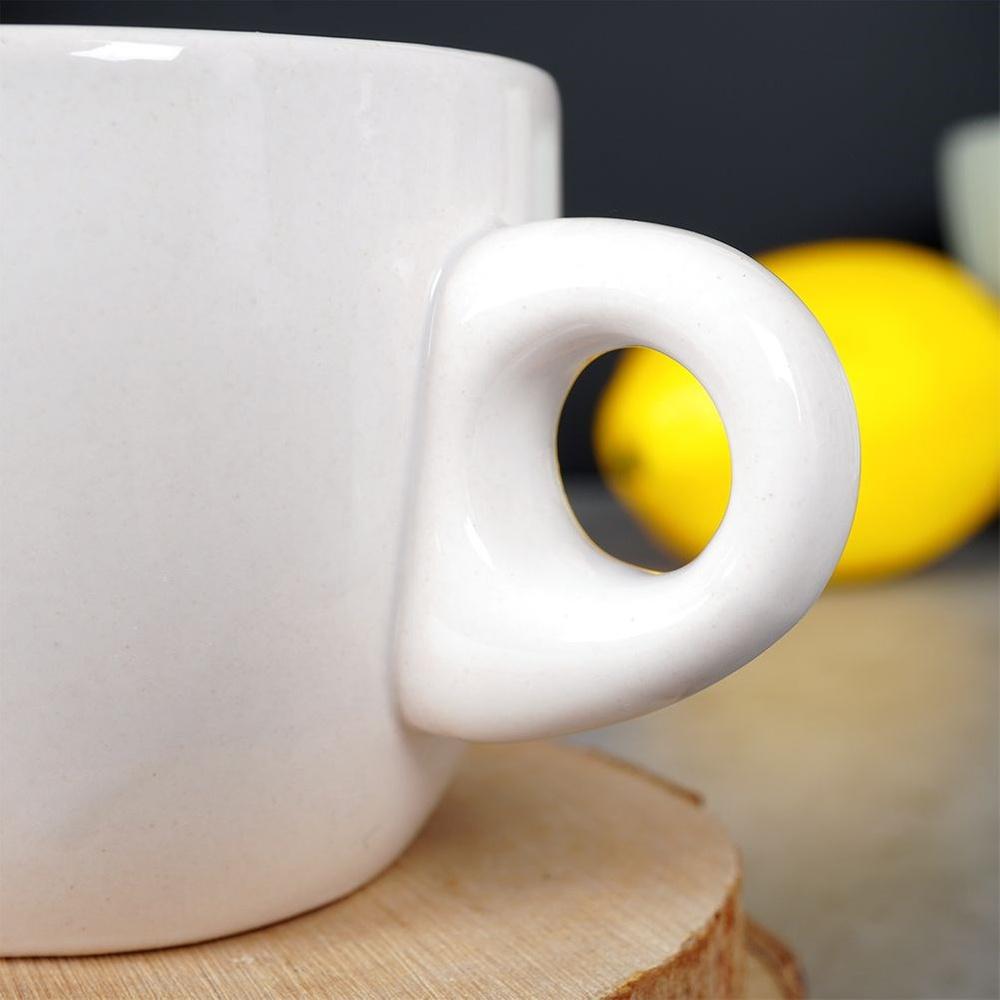 Filiżanka do Espresso Picia Kawy Ceramiczna Mały Kubek Kubeczek 80 ml