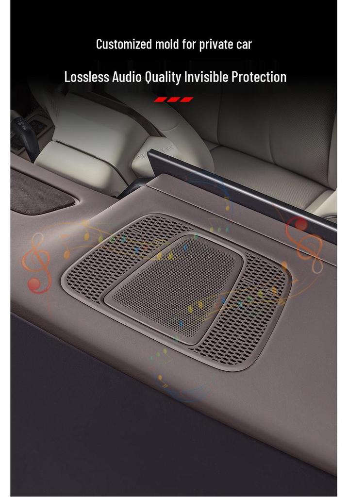 Ideale i6/i8 Armaturenbrett Lautsprechergitter Lüftungsgitter Abdeckung - Staubdichtes Auto Innenraum Zubehör