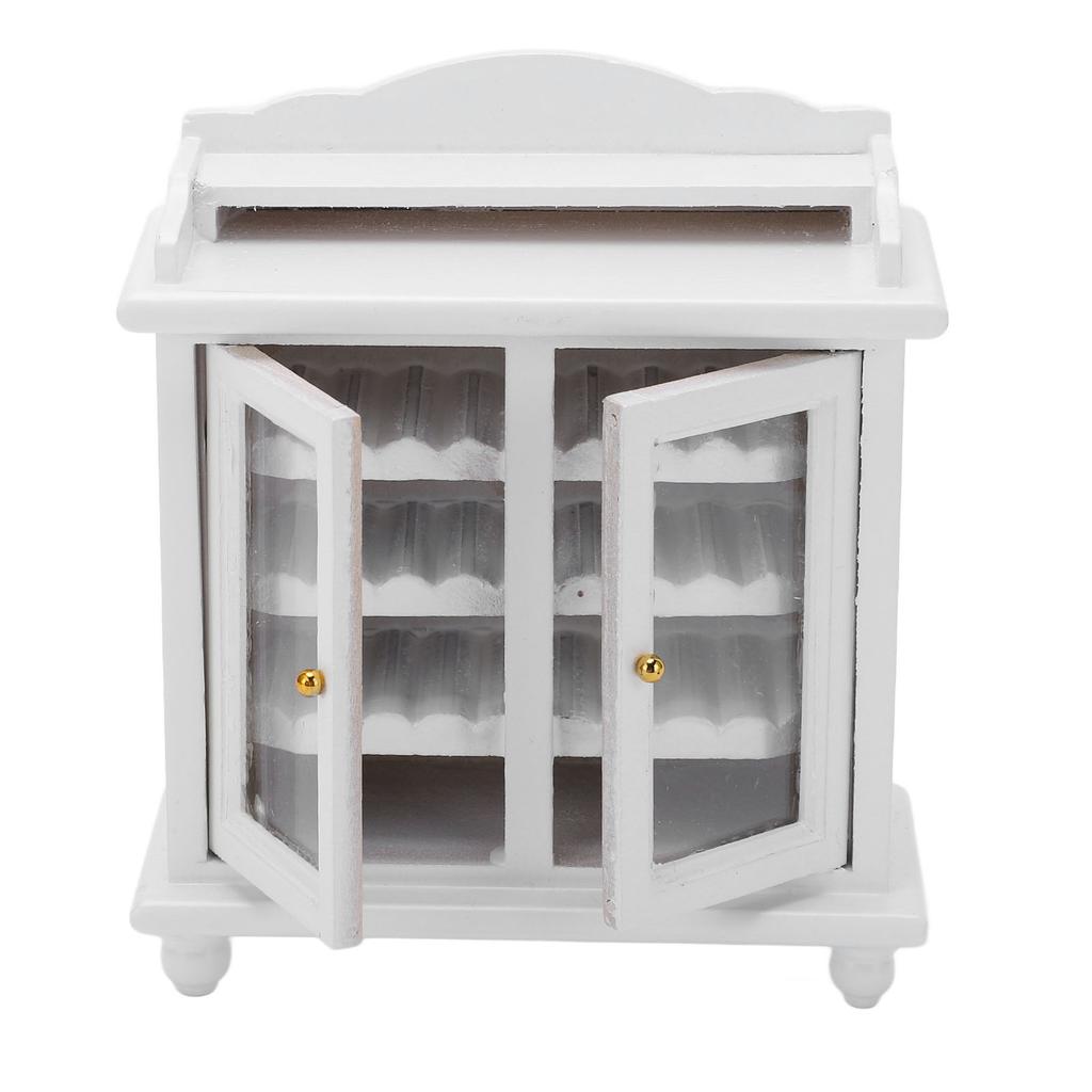 Wooden Cabinet Elegant Ature Cabinet Furniture for 1Celsius12 Doll House