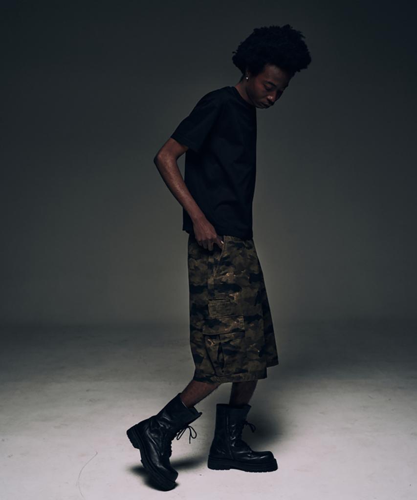 Koneobeulleseu Camo Ripstop Cargo Bermuda Pants