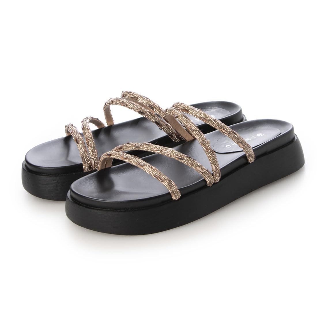 

Carino Women s Sandals CAST44088, Pink, Size 24.5 cm