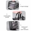 Widened Portable Documents Organizer 5-layer Waterproof Accordion Bag  Music Score