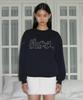 SINOON Boucle Logo Sweatshirt (Navy)