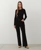 Wednesday Oasis For Woman Habit Corduroy Bootcut Pants_Black(W25-Pt38)