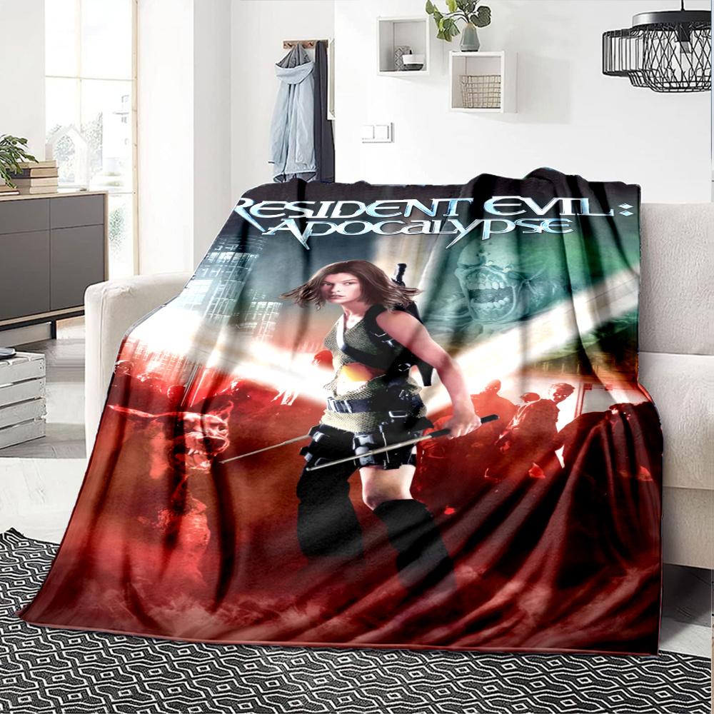 Resident Evil Blanket, High quality Comfortable for All Seasons, Home Decor, Warmth and Comfort