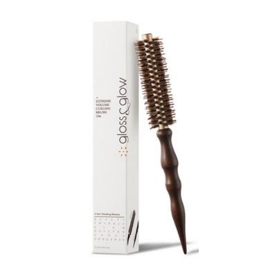 Gloss & Glow Volume Pack Root Volume Rollbürste, Braun, 1 Stück