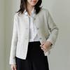 Veste en tweed à blocs de couleurs Dedra The Black Leaf Oue1047