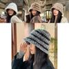 Knit Beanie Hat For Teen Girls With Plush Insulation Windproof Winter Style