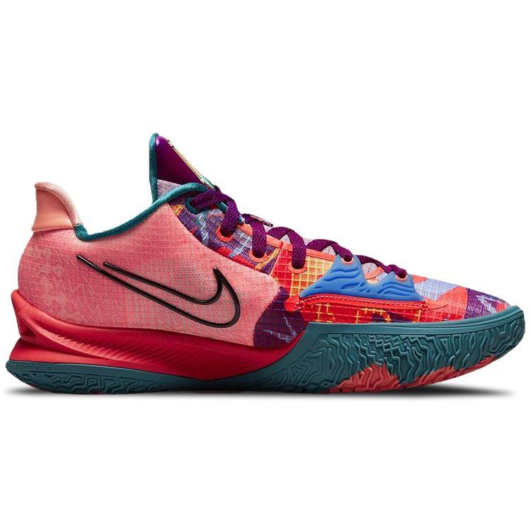 Nike Kyrie Low 4 EP 1 World 1 People Unisex Sneakers Orange Bright-Crimson Plum-Red CZ0105-600