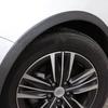 New1Pcs Car Wheel Fenders Horn Arches Carbon Fiber Patterned Car Wheels Tire Arches Decorative Lips Extended Molded Protection
