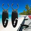 Stand Up Paddle Board Fasten Clip: 2 Pack ABS Plastic 11 cm Expandable SUP Fin Clamp - Easy Installation Secure Lock Paddleboard Accessories for Wate