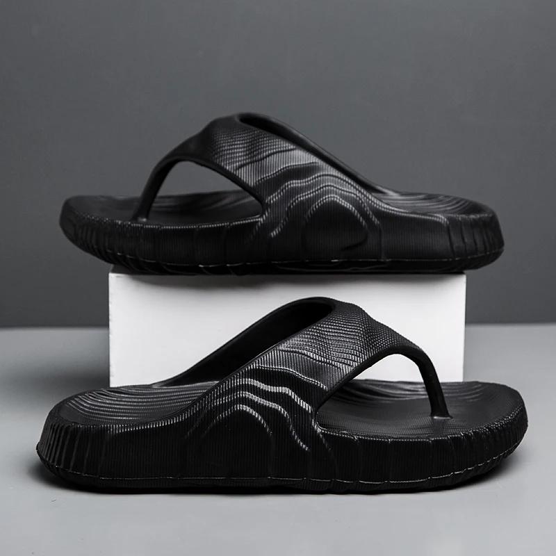 Men's Summer Slippers Walk Around Home Slippers House Man Comfortable Men's Sandal Flip Flops Man Beach Water Shoes Flip-flops