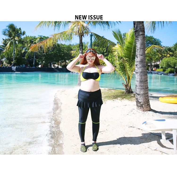 Women's Plus Size Two-Piece Quick Dry Snorkel & Diving Suit with Long Sleeves & Pants