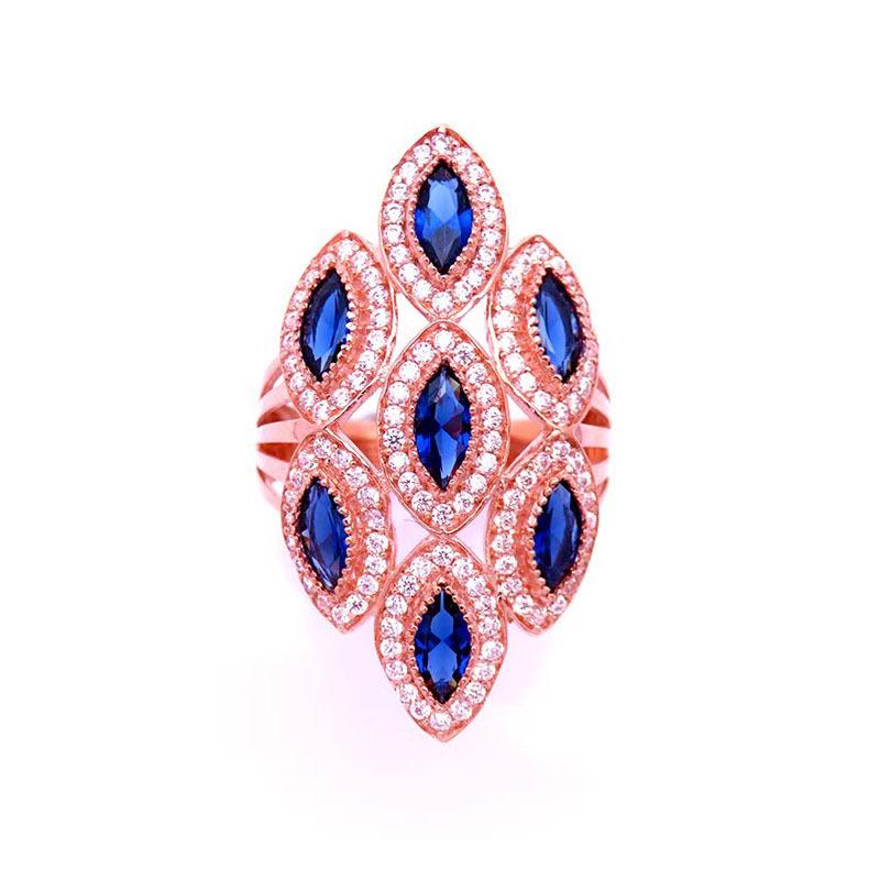 Purple Gold Light Luxury Winding Sugar Cube Stud Earrings Rose Gold Plated Fashion Square Brushed Earrings