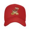 Dessert Frog Graphic Baseball Cap Unisex Adjustable Polyester Outdoor Casual Hat