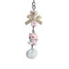Bag Pendant Lightweight Mini Cat Furry Ball Charm Key Chain with Bow Decoration Mobile Phones Keychains Gift Accessory