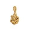 3PCS/LOT CARLIDANA Gold Plated Stainless Steel Charms, Flower Animal Heart Bow Pendants for DIY Necklace Jewelry Making