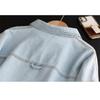 Women's Shirt Spring Autumn Korean Denim Shirt Jacket Women Long Sleeved Loose Ladies Jeans Blouse Tops Lady