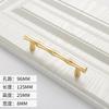 96mm/128mm Bamboo Style Furniture Hardware Handle Kitchen Cabinets Sliding Door Knob Drawer Wardrobe Cupboard Push Pulls Handles