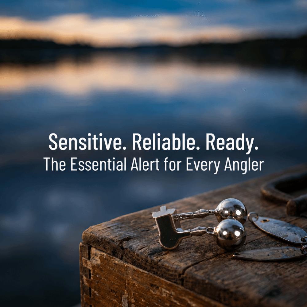 20/50PCS Clip On Fishing Rod Alarm Bells 46*32mm Bite Alarm Bells Fishing Bells  Outdoor Fishing серебряный