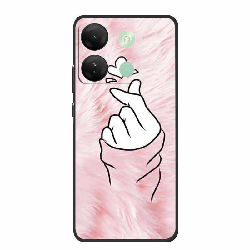 

Phone Case For Infinix Smart 7 HD Back Cover Case Black Silicone Shockproof Soft Funda For Infinix Smart 7 Plus Case 7Plus Coque Infinix Smart 7 HD