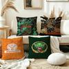 Beer Logo Jjagermeisters Pillow Cover Design cushion Cover decor Holiday Decorati